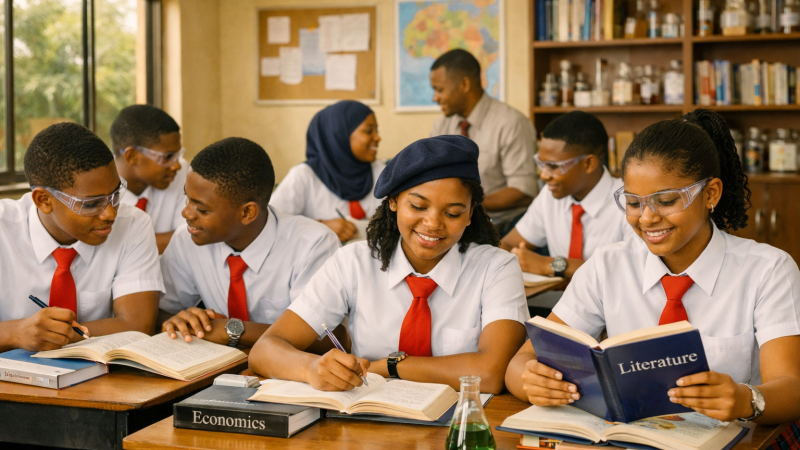 Senior Secondary Arts students